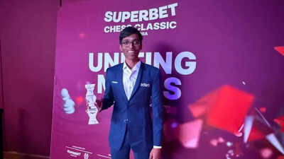 R Praggnanandhaa won the Superbet Chess Classic in Bucharest, Romania. (Image: X) R Praggnanandhaa wins Superbet Chess Classic, his first Grand Chess Tour victory