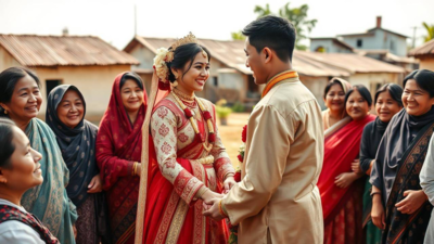 Gujarat man agrees to 'remarry' wife traditionally to end custody ...