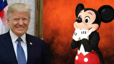 Is that Donald Trump with Mickey Mouse? Disneyland figure sparks ...