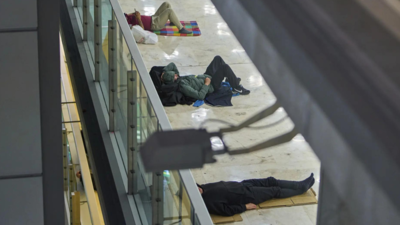 In Spain, homelessness crisis unfolds in Madrid's airport