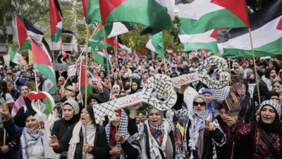  Dozens injured at Berlin pro-Palestinian protest