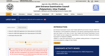 JEECUP 2025 exam dates postponed: New schedule awaited, registration open till May 20 – Times of India