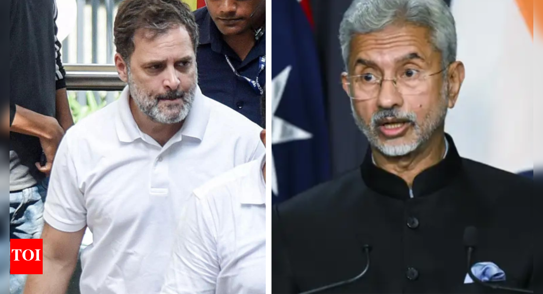 Informing Pakistan before Operation Sindoor was a crime, says Rahul Gandhi on Jaishankar's 'admission'