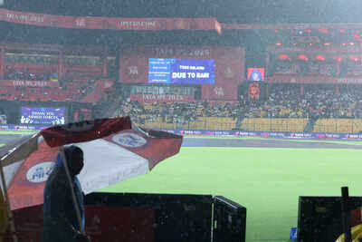  What is the cut-off time for a 5-over game in today’s IPL 2025 match?