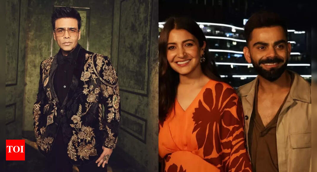 जब करण जौहर ने अनुष्का शर्मा को विराट कोचली के साथ शादी के बारे में चिढ़ाया; उसे “देश की बहू” कहा जाता है | हिंदी पर फिल्म समाचार