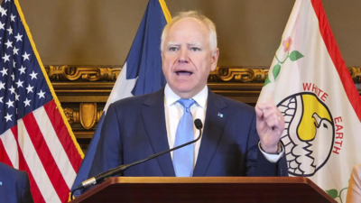  Tim Walz urges law grads to defend rule of law against ‘tyrant’ Donald Trump