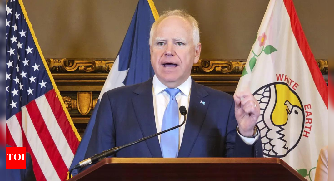 Tim Walz urges law grads to defend rule of law against ‘tyrant’ Donald Trump