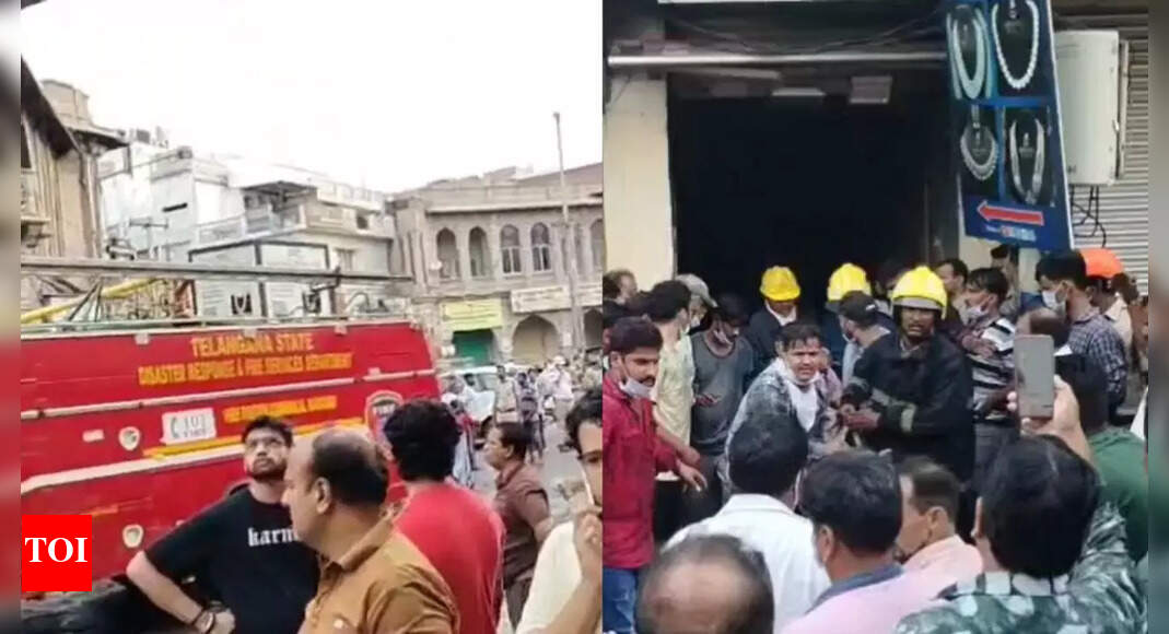 8 dead after fire breaks out in Gulzar Houz building in Hyderabad