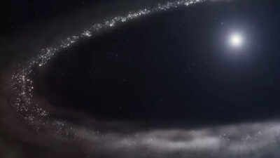 NASA's James Webb Telescope discovers frozen water around a star, offering insights into planet formation