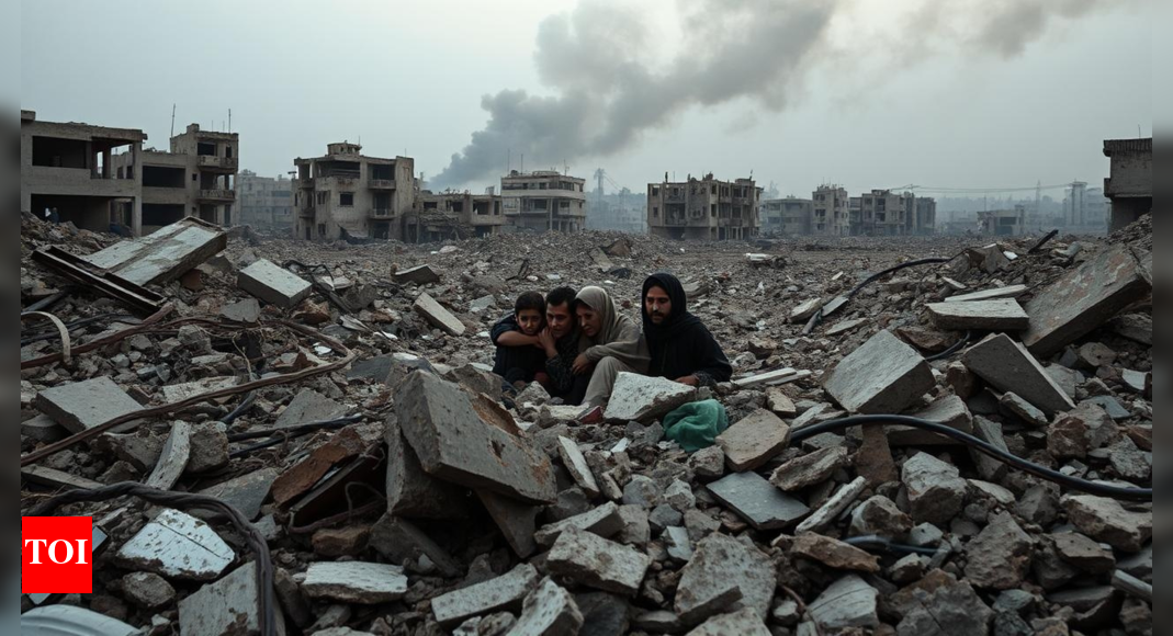 Israeli strikes across Gaza kill at least 75 people, hospitals and medics say - Times of India