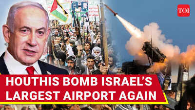Houthis ‘DECIMATE’ Israel’s Ben Gurion Airport, Fire 2 Ballistic Missiles; 3rd Attack In 1 Month