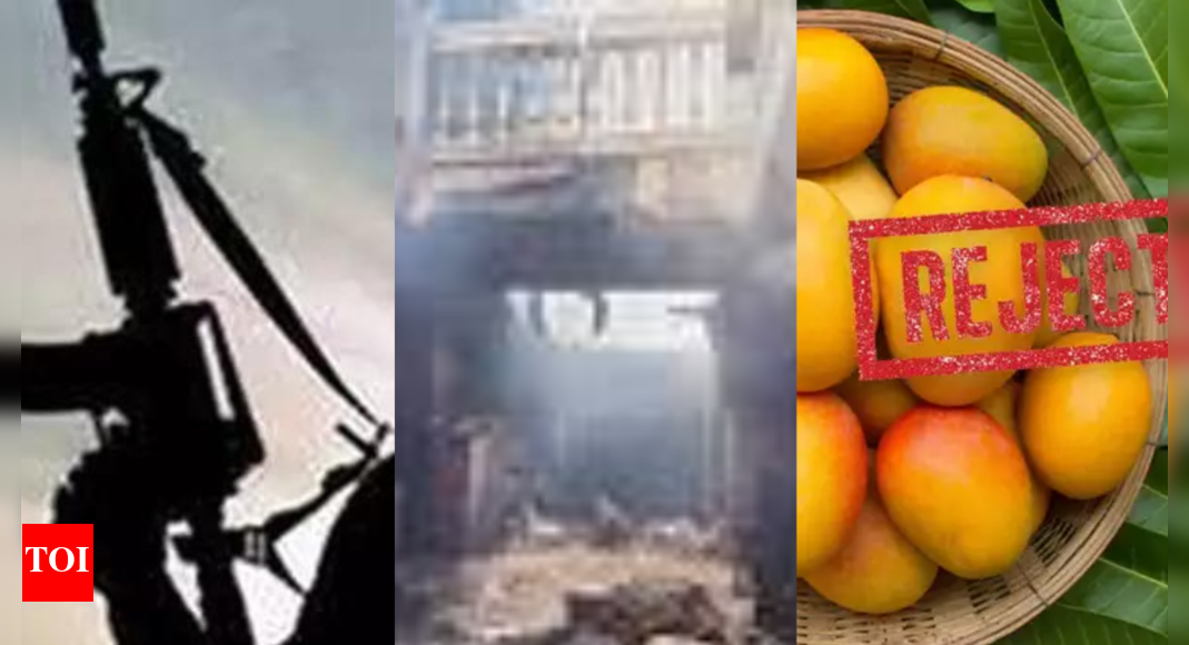 शीर्ष -5 दिन की खबर: पाकिस्तान में आतंकवादी मरने दो, हाइडाराबदा फायर 17, संयुक्त राज्य अमेरिका ने भारतीय आम को अस्वीकार कर दिया और बहुत कुछ