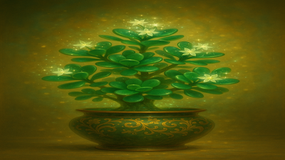 La Planta de Jade: El Amuleto Verde que Invita a la Riqueza y la Energía Positiva en tu Hogar