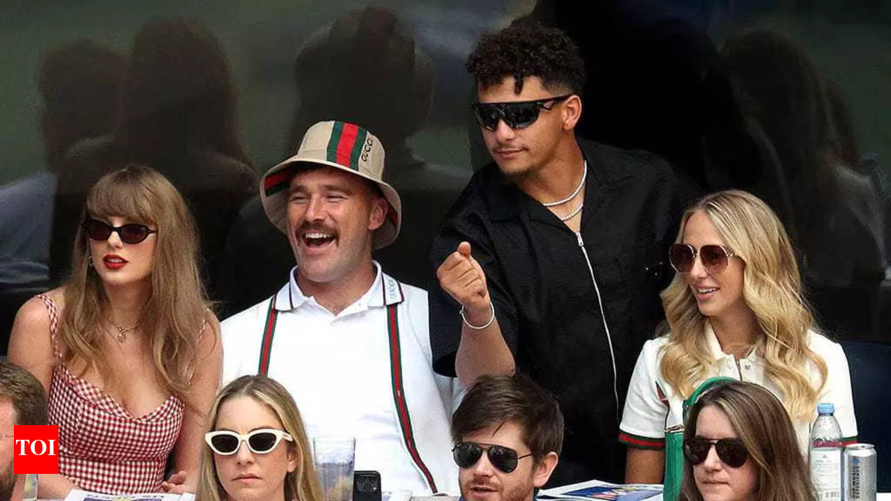 Travis Kelce and Taylor Swift quietly distance from Patrick Mahomes over  political tensions, but friendship remains intact | NFL News - The Times of  India