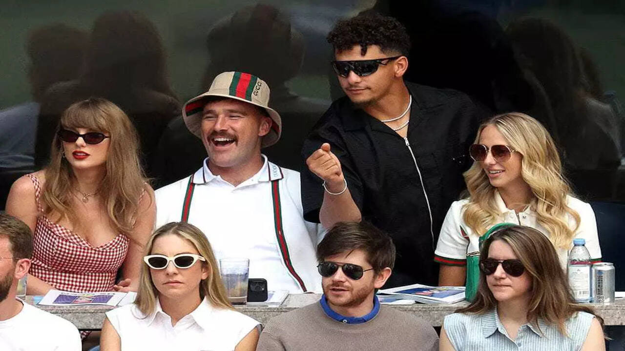 Travis Kelce and Taylor Swift quietly distance from Patrick Mahomes over  political tensions, but friendship remains intact | NFL News - The Times of  India