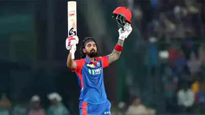 'Special' KL Rahul becomes first right-hander to hit a century in IPL 2025