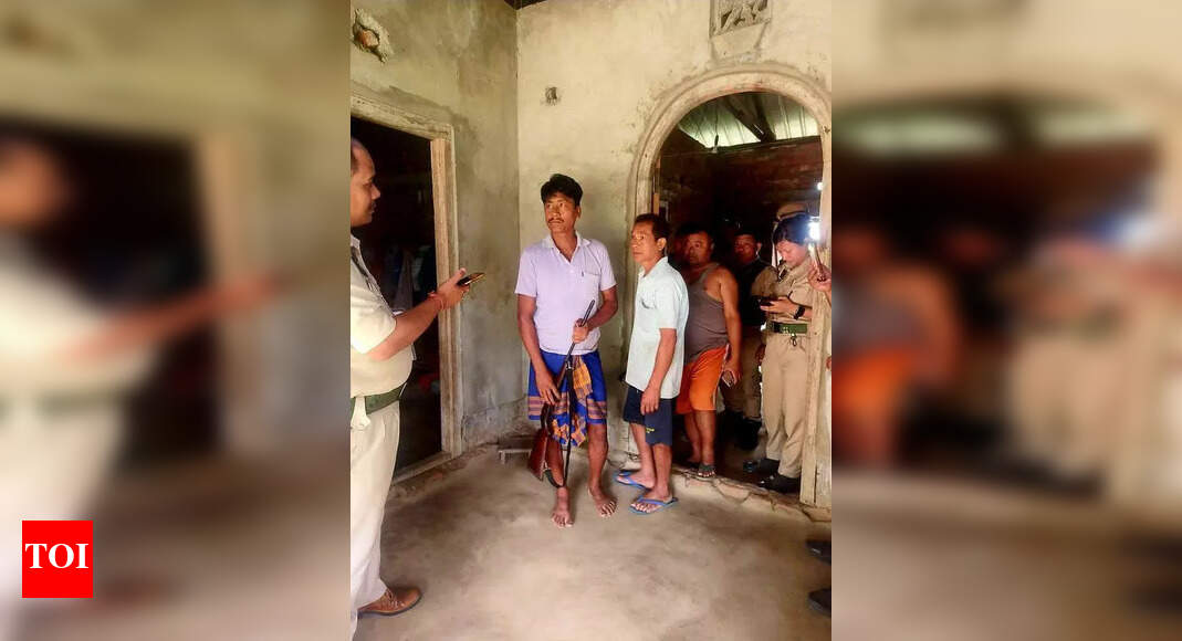 Golaghat Police Arrest Man After Parents Report Illegal Pistol