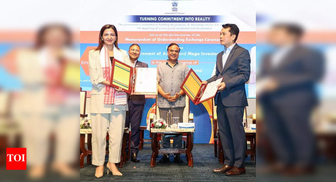 Assam Signs MoUs for Projects Worth 22,900 Crore