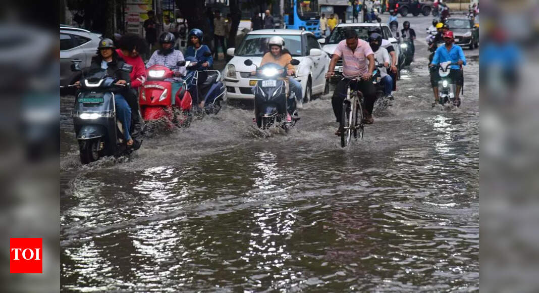 Heavy Rain Floods Bengaluru and Guwahati, Disrupting Daily Life