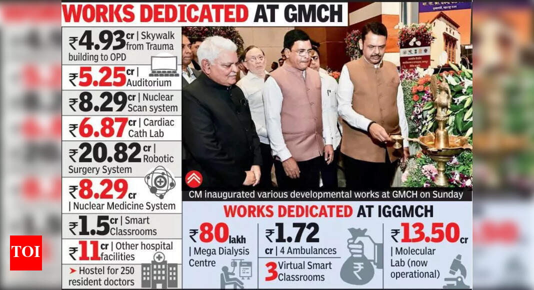 Maharashtra CM Allocates Funds to Upgrade Nagpur Hospitals