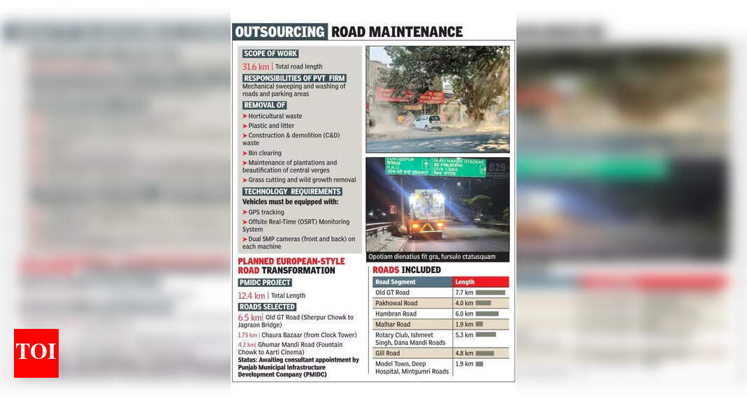 Clearing the mess: MC to give work of 7 roads to pvt firm | Ludhiana ...