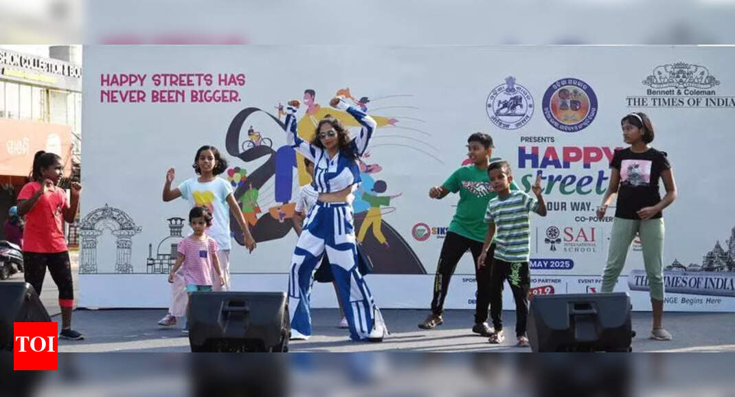 Bhubaneswar Hosts 'Happy Streets' for Fitness and Community
