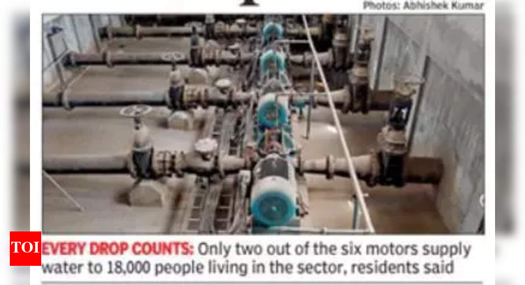 Gurgaon Sector 57: Water Supply Crisis Due to Motor Issues