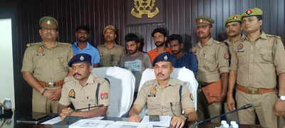 Four cattle smugglers arrested in encounter Cattle smugglers run over UP cop; 1 killed in encounter