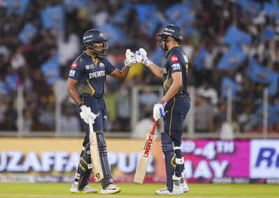 Gujarat Titans' Shubman Gill and Sai Sudharsan. (PTI Photo) 'When I do a mistake ... ': Sai Sudharsan spills the beans on Shubman Gill’s leadership style