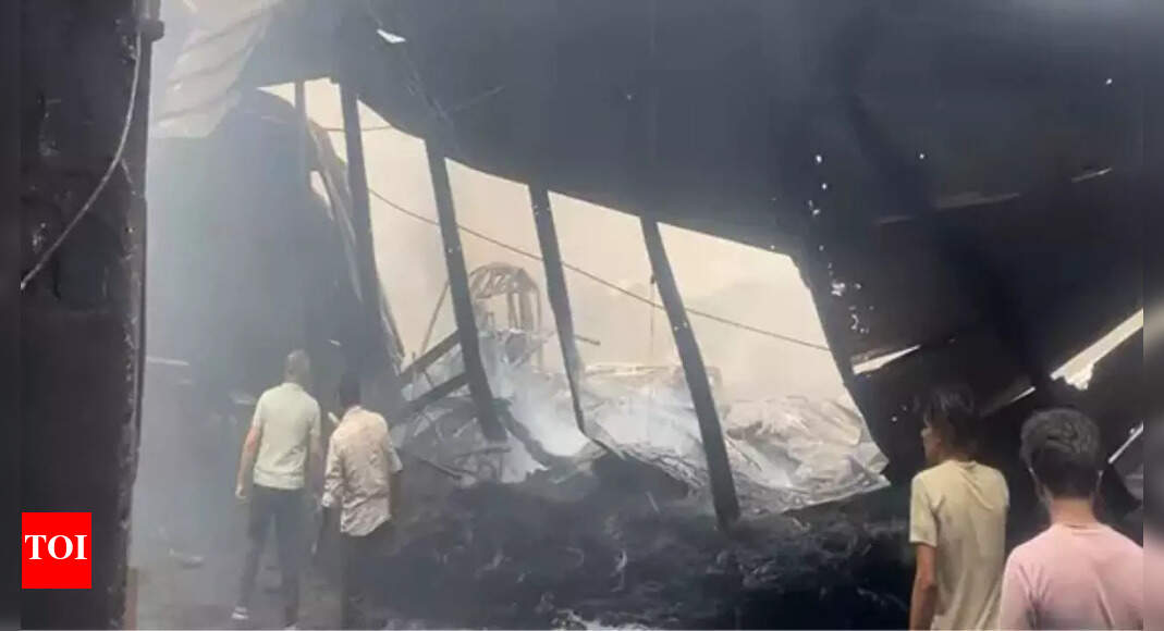Fire Engulfs Tyre Factory in Punjab's Jalandhar