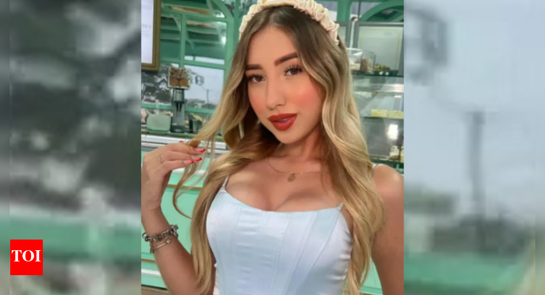 Das kolumbianische Model María José Estupiñán erschossen draußen nach Hause