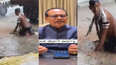 ‘Don’t worry, I’ve spoken to govt’: Shivraj Singh Chouhan assures Maharashtra farmer of compensation after video of him scooping drenched peanuts goes viral