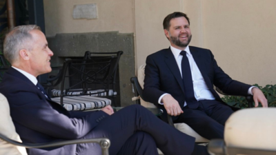  Canadian PM Mark Carney, JD Vance hold talks over tariffs, border security