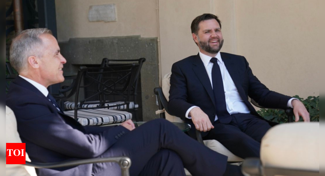 ‘Strongest when we work together’: Carney, JD Vance hold talks in Rome