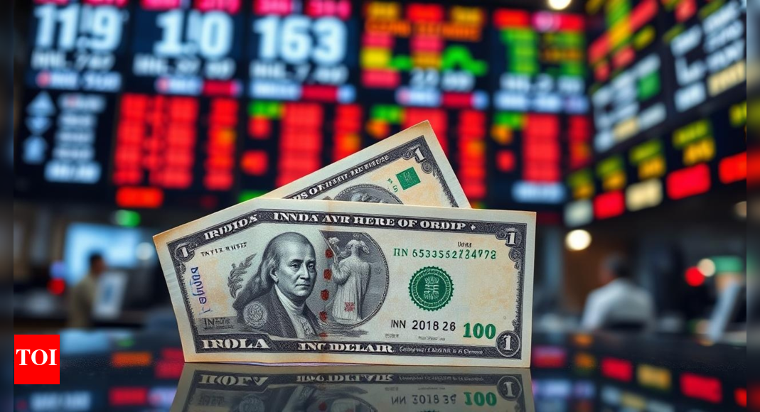 Rupees gains 17 paise to 85.40 against US dollar on lower oil prices following Moody’s US rating downgrade