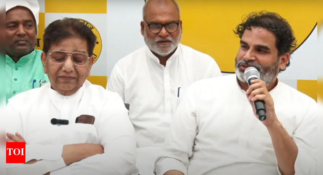 भाजपा के पूर्व उप उडई सिंह ने पहले राष्ट्रीय राष्ट्रपति प्रशांत किशोरत्स जान सूरज पार्टी को बुलाया | भारत समाचार