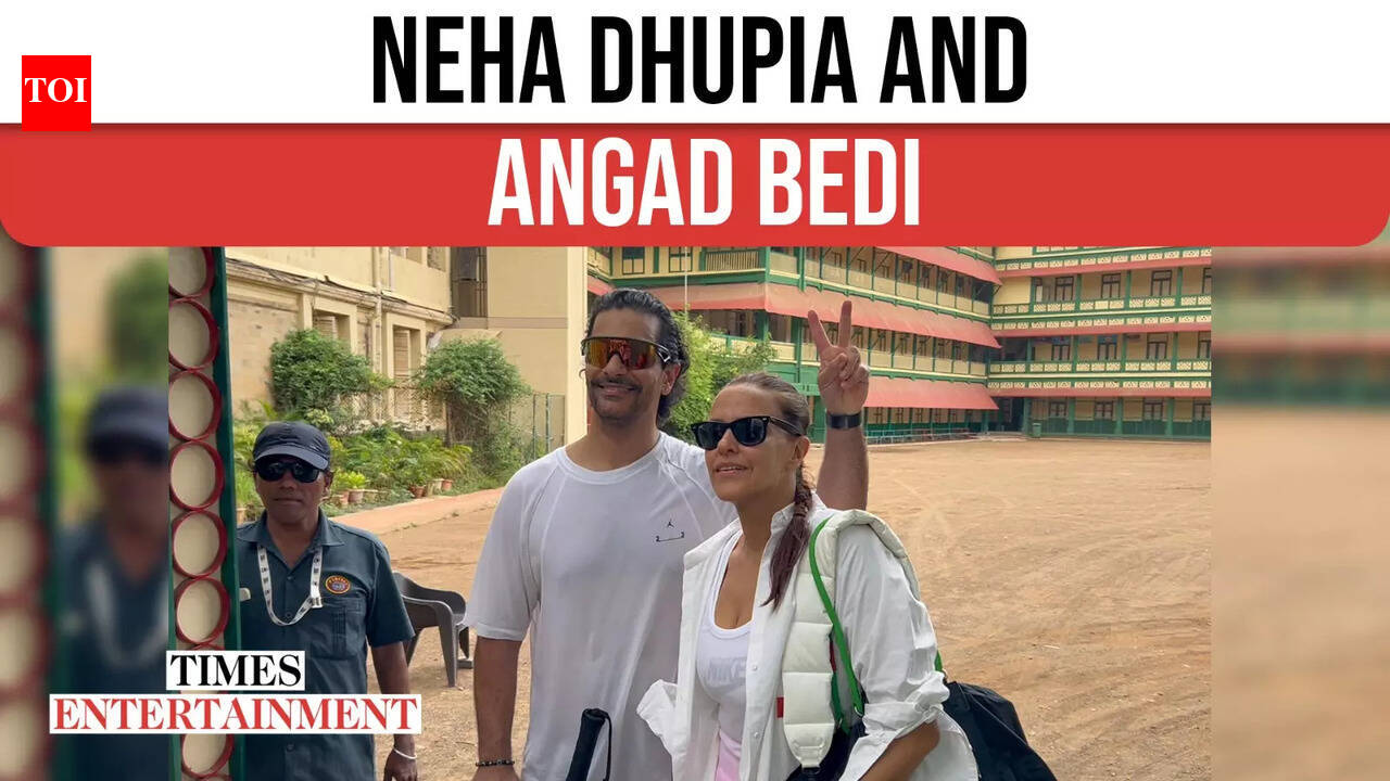Neha Dhupia and Angad Bedi Enjoy a Day Out at Stanislaus Pedal Park