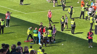 Jack MacKenzie left bloodied after shocking fan incident at Aberdeen vs. Dundee match