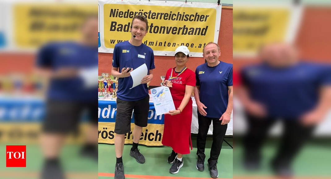 Chandigarh Badminton Player Wins Bronze at European Masters