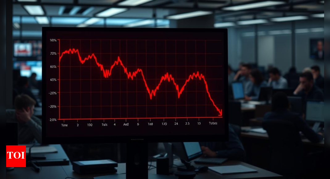 US markets open lower, Dow plunges over 250 points amid Moody’s downgrade and debt concerns