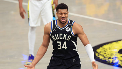 Milwaukee Bucks' Giannis Antetokounmpo has a surprising choice for his favorite NFL team