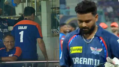  Sanjiv Goenka storms out of balcony after Rishabh Pant dismissal vs SRH