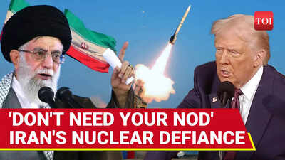 Iran Tells Trump It Needs No U.S. Permission To Enrich Uranium Amid Nuclear Standoff