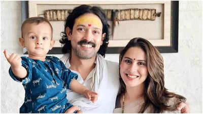 Vikrant Massey shares heartwarming family moments with Sheetal Thakur and son Vardaan
