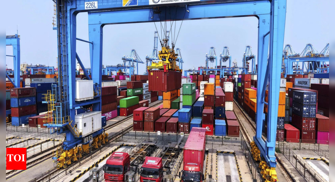 China's economy slows in April as trade war blues hit retail sales, housing and investment | World News - Times of India