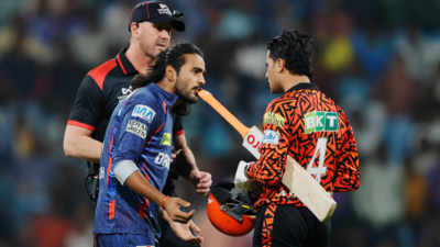 Drama at Lucknow! Digvesh Rathi, Abhishek Sharma clash in heated on-field spat - Watch