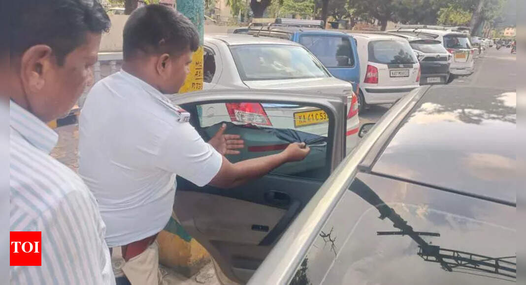 Mysuru Police Ban Car Window Tinting for Safety