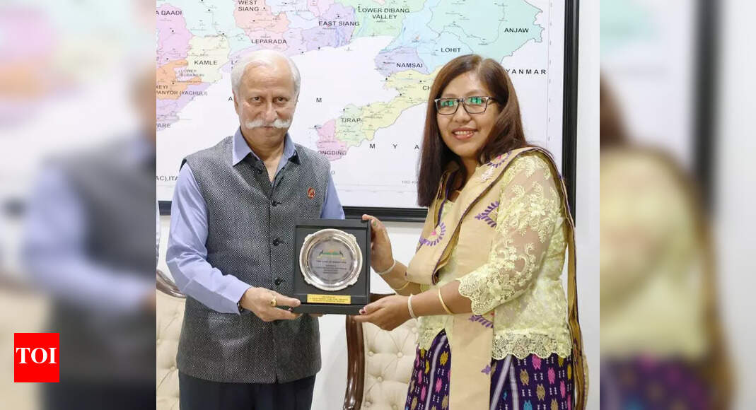 Scientist Krishna Chowlu Honored for Orchid Research in Arunachal