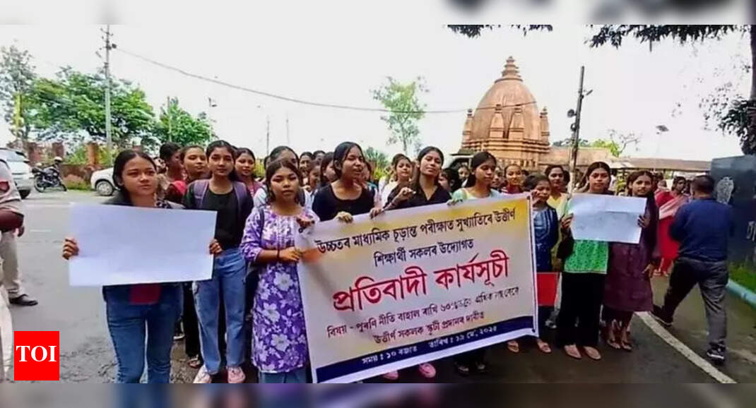 Assam Students Protest Scooter Eligibility Change