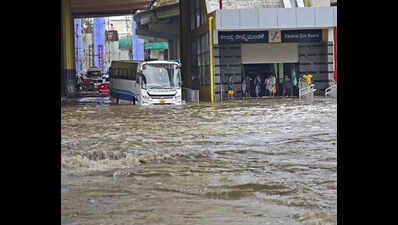 Waterlogged expressway, gridlock grip Bengaluru’s silicon spine